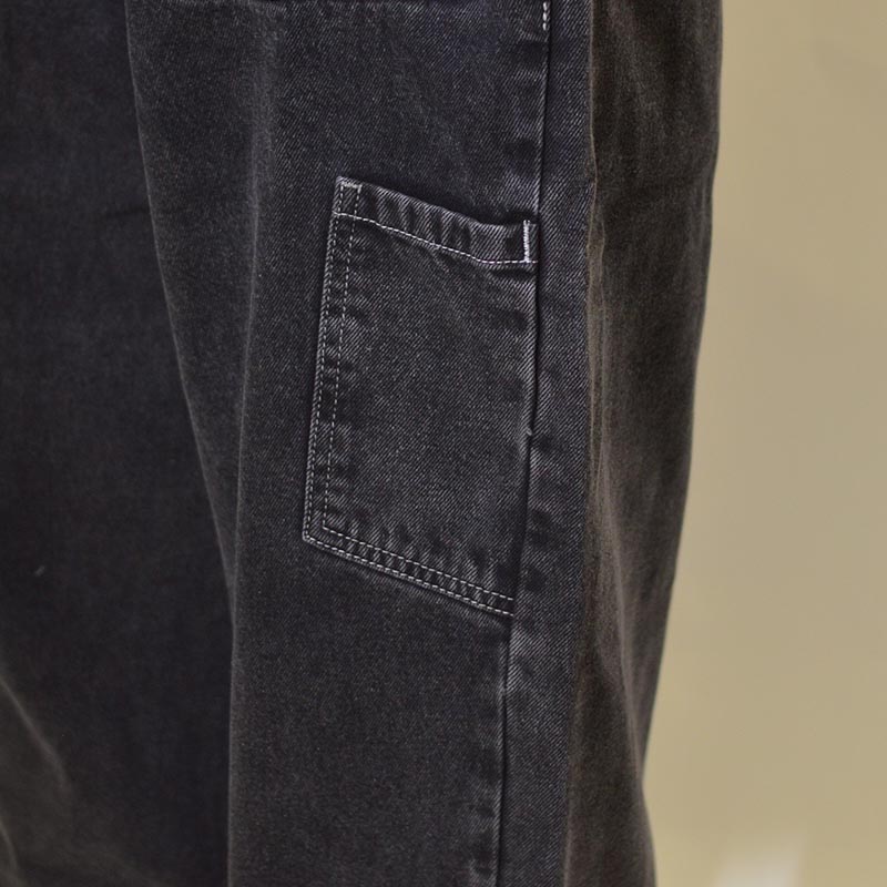 Big Boy Work Pants/Knee -SILVERBLACK- | IN ONLINE STORE