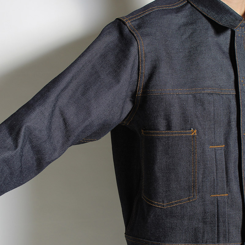 “SFX” JEAN JACKET -INDIGO NAVY-