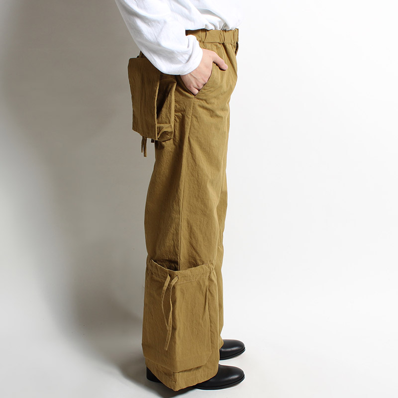 DP HARVEST PANTS -LIGHT BROWN-