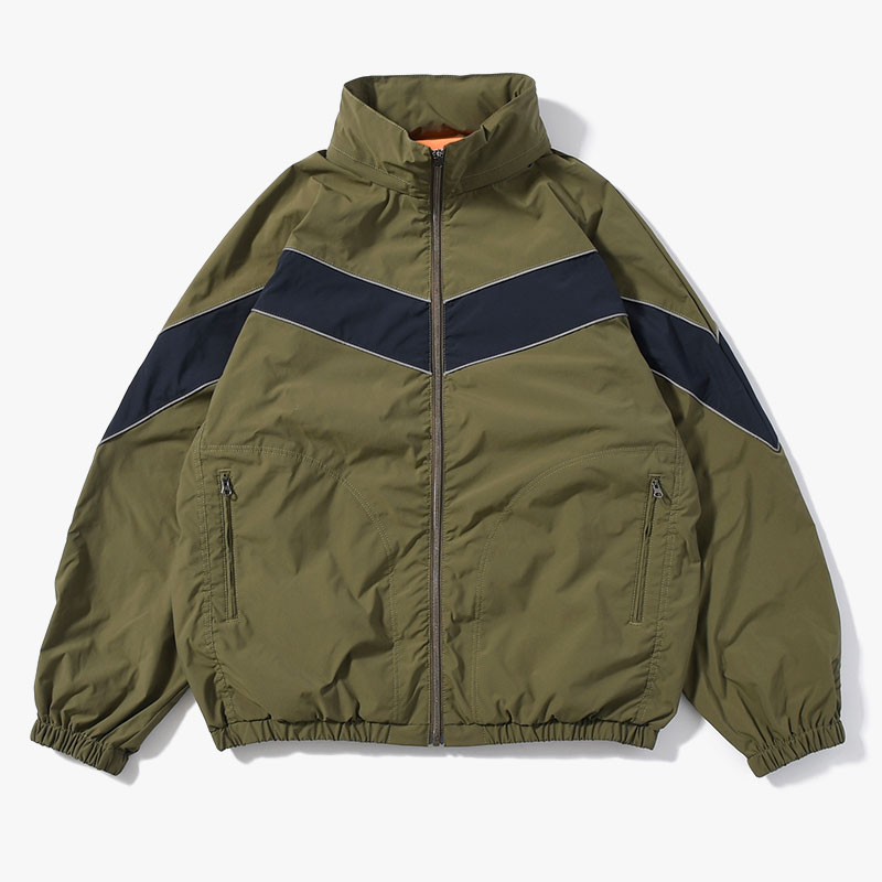 WOVEN TRACK JKT -3.COLOR-(OLIVE)