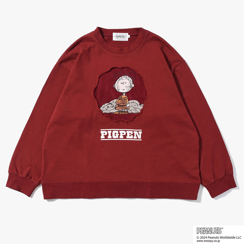 PIGPEN CREW -3.COLOR-(BURGUNDY)