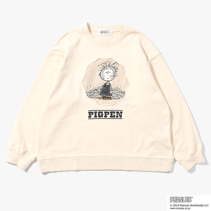 PIGPEN CREW -3.COLOR-(OFF WHITE)