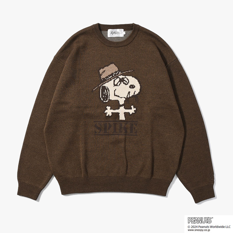 SPIKE CREW -3.COLOR-(BROWN)