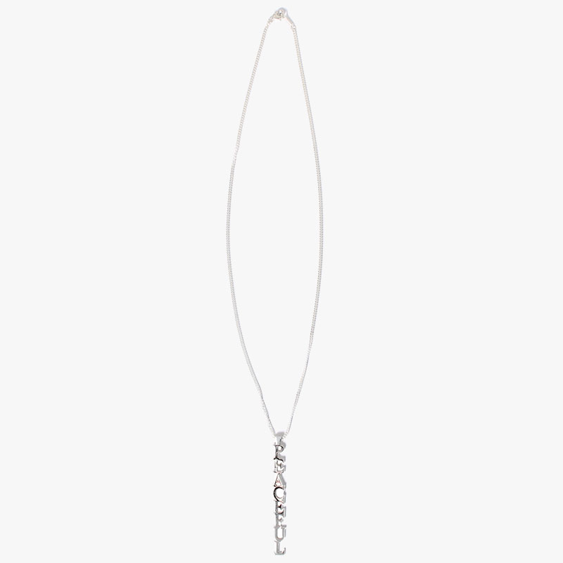 WORD NECKLACE -SILVER-