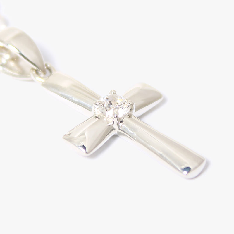 CROSS NECKLACE -SILVER- | IN ONLINE STORE