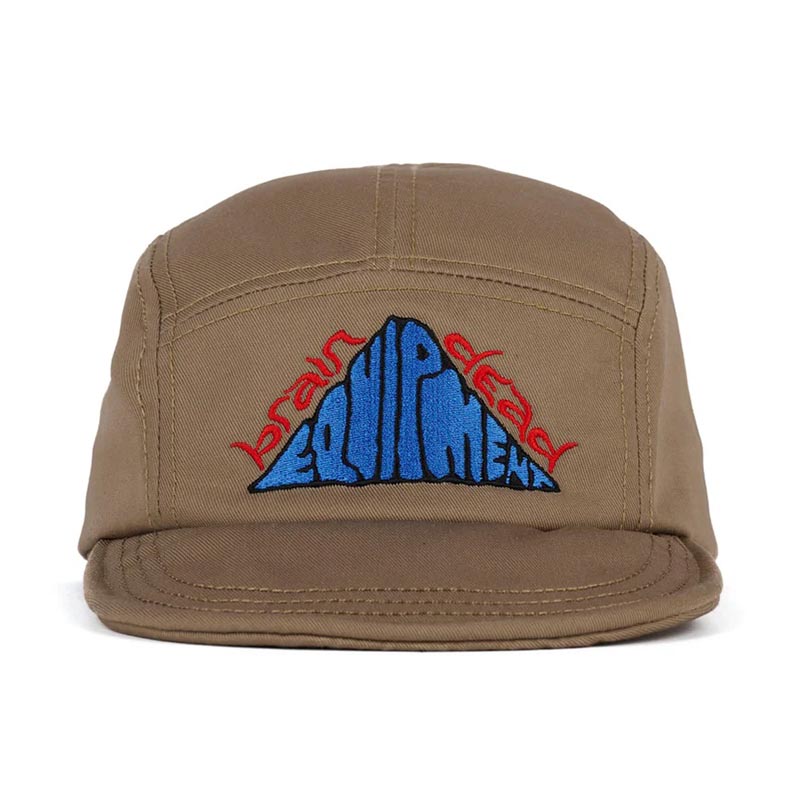 EQUIPMENT SHORT BRIM CAMP HAT -KHAKI-