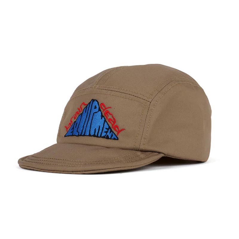 EQUIPMENT SHORT BRIM CAMP HAT -KHAKI-