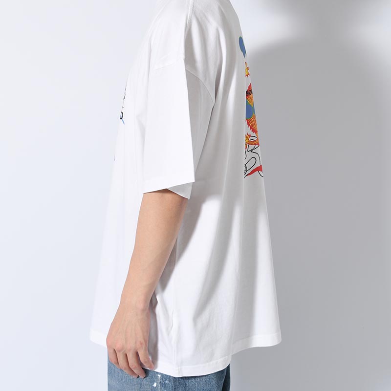 FUTURE SOUNDS T-SHIRT -WHITE-