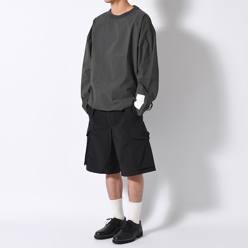 CARGO PANTS -BLACK-