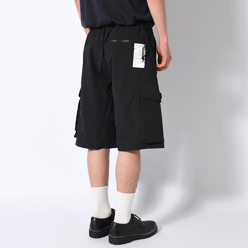 CARGO PANTS -BLACK-