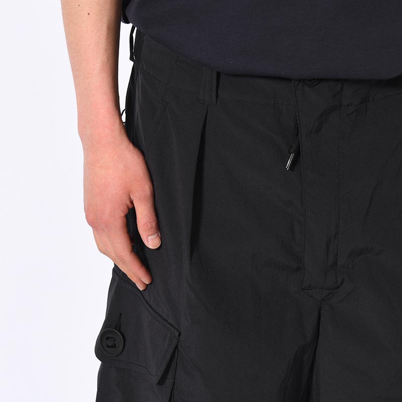 CARGO PANTS -BLACK-