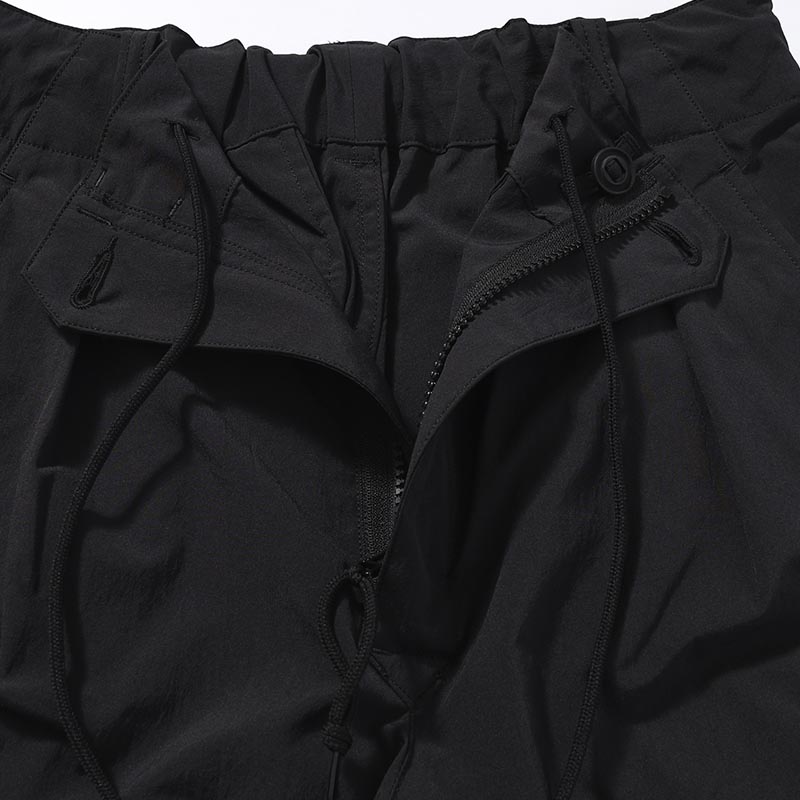 CARGO PANTS -BLACK-