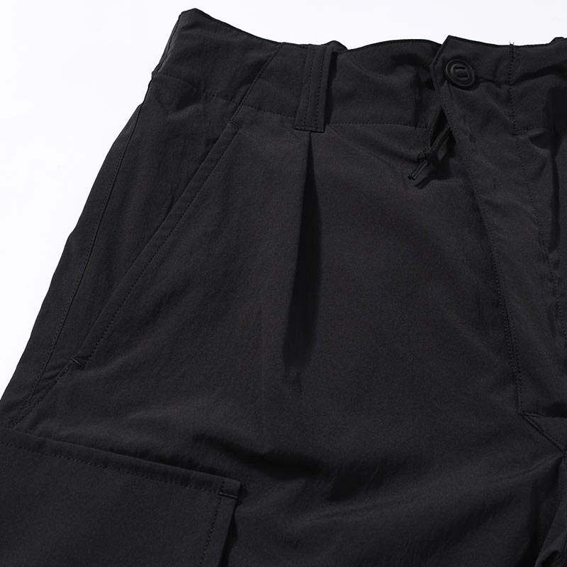 CARGO PANTS -BLACK-