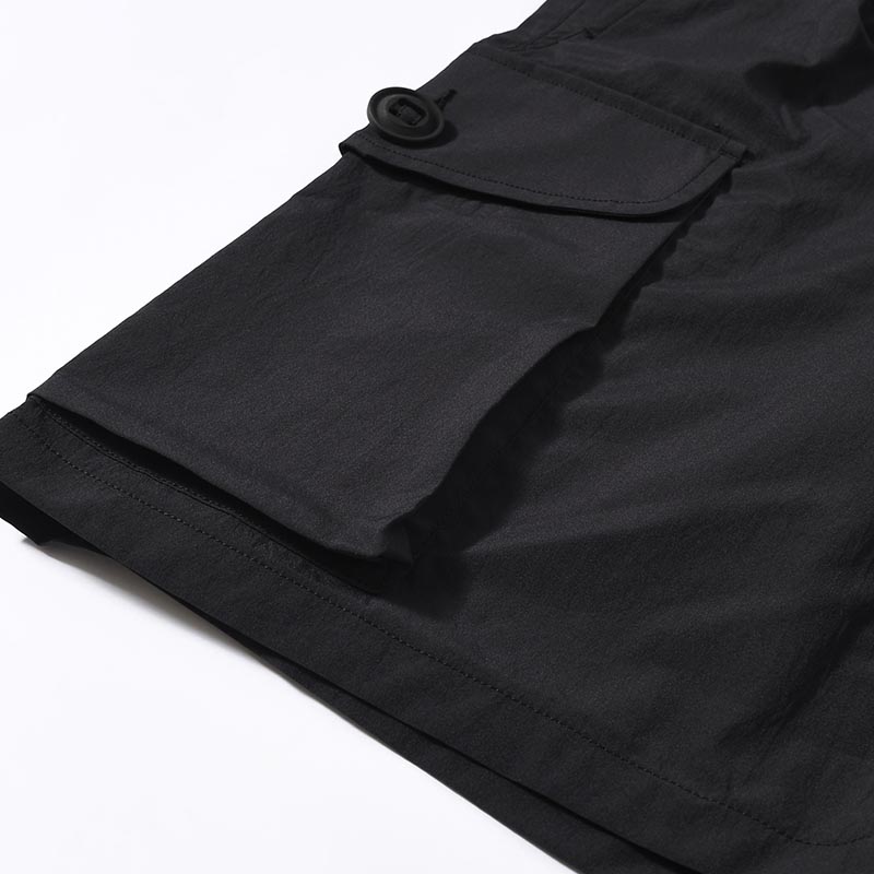 CARGO PANTS -BLACK-