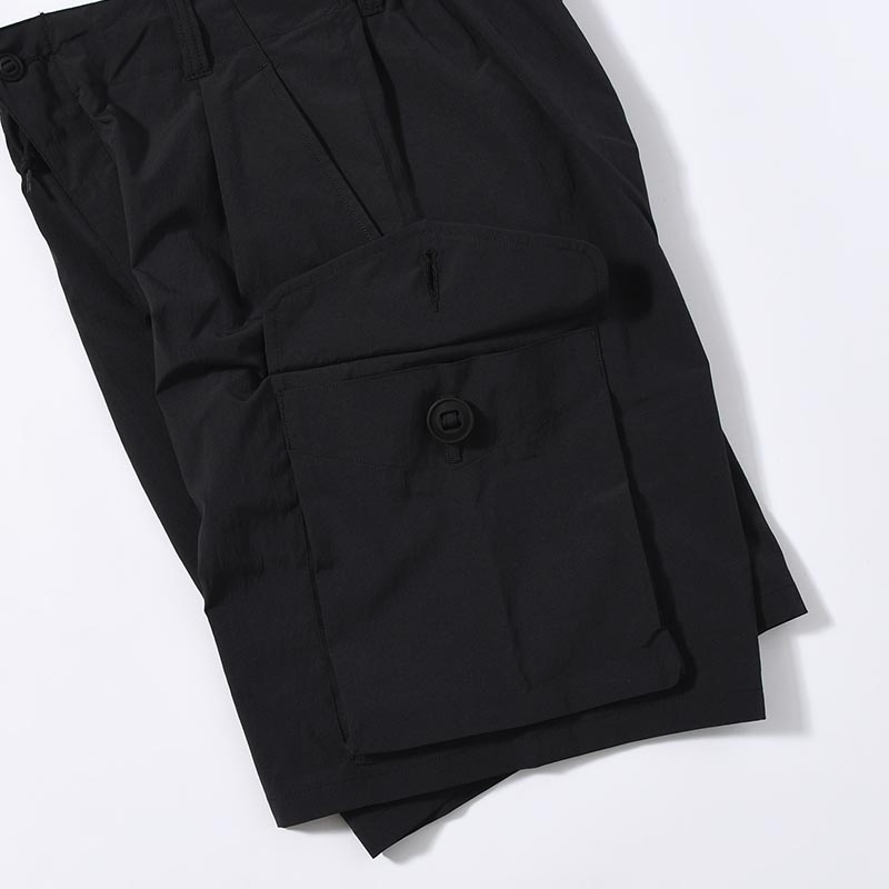 CARGO PANTS -BLACK-