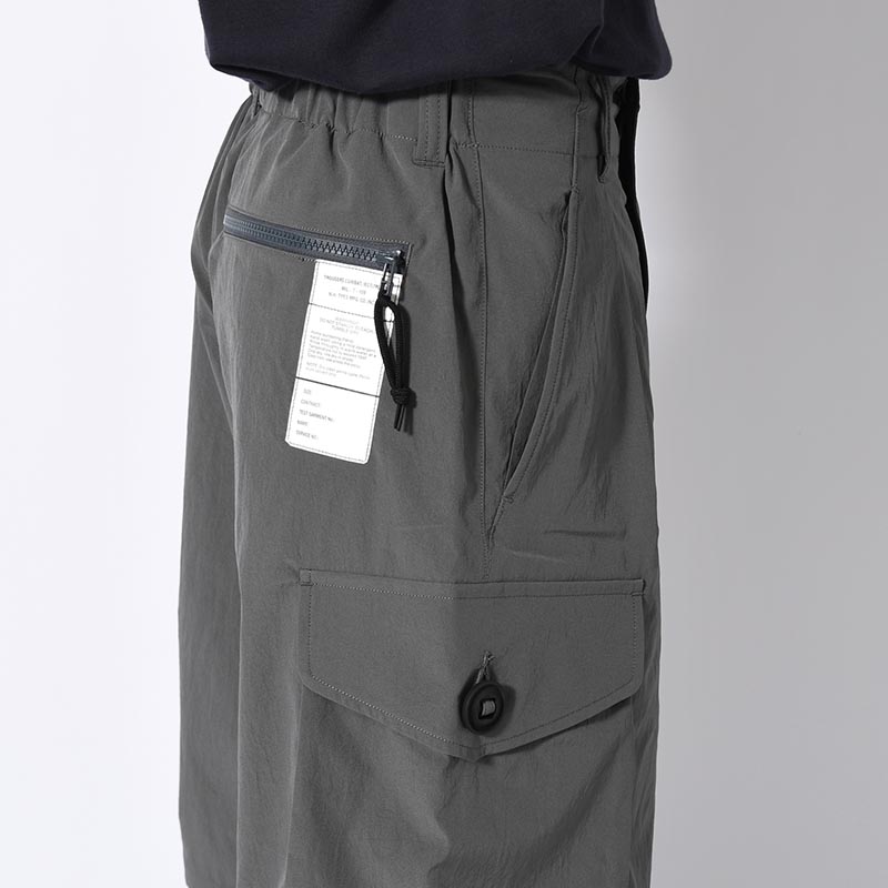 CARGO PANTS -CHARCOAL-