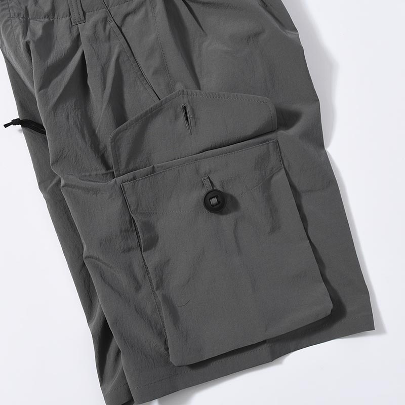 CARGO PANTS -CHARCOAL-