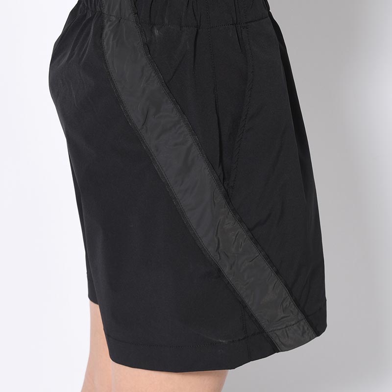 TRACK SHORT PANTS -BLACK-