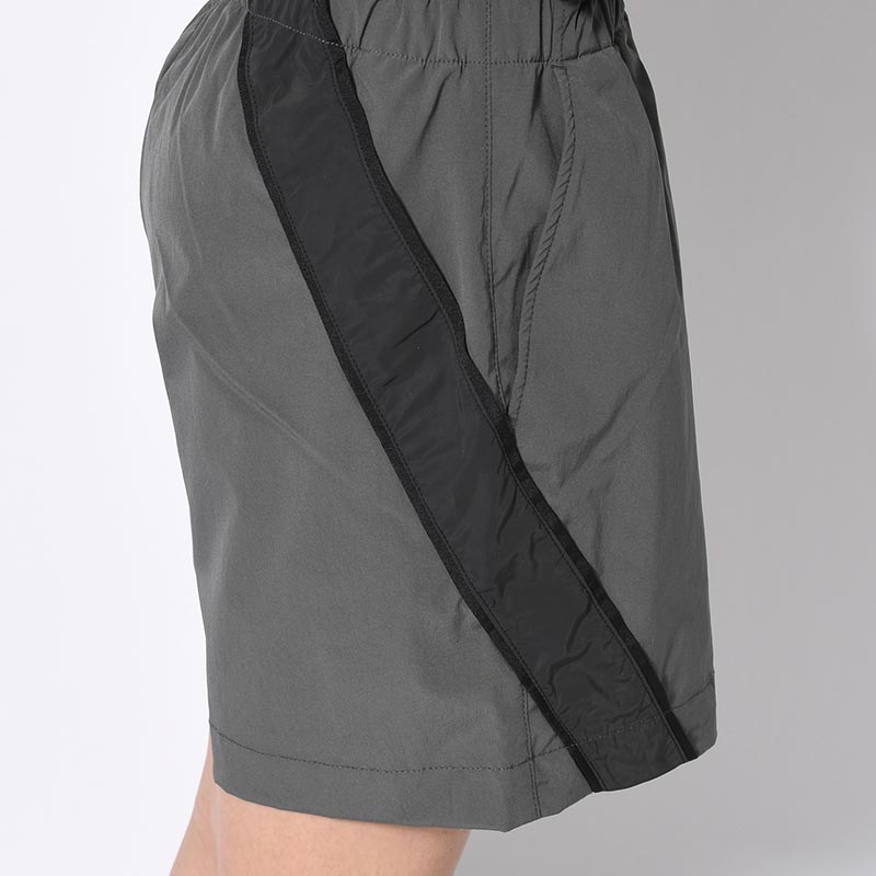 TRACK SHORT PANTS -CHARCOAL-