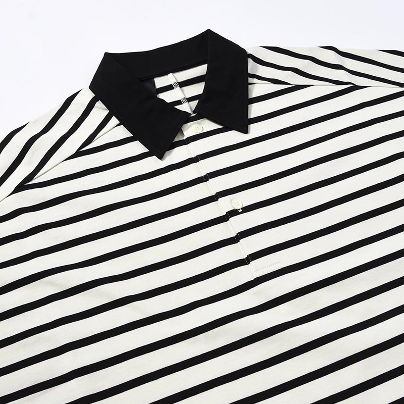 B.D POLO SHIRT -BLACK-