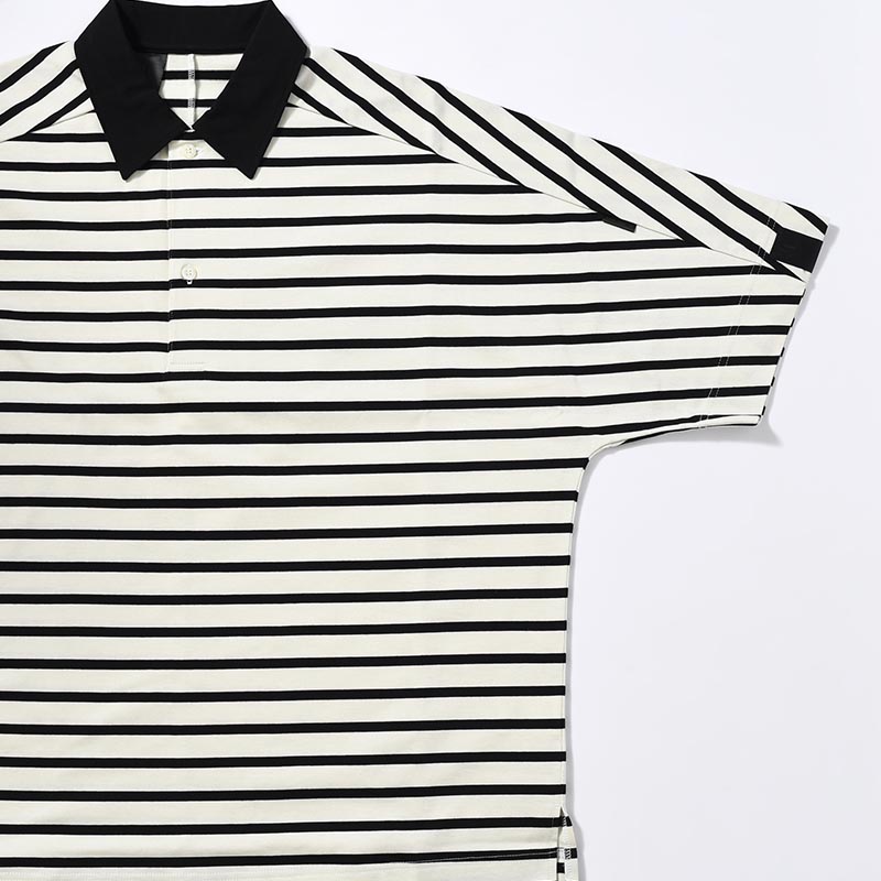 B.D POLO SHIRT -BLACK-