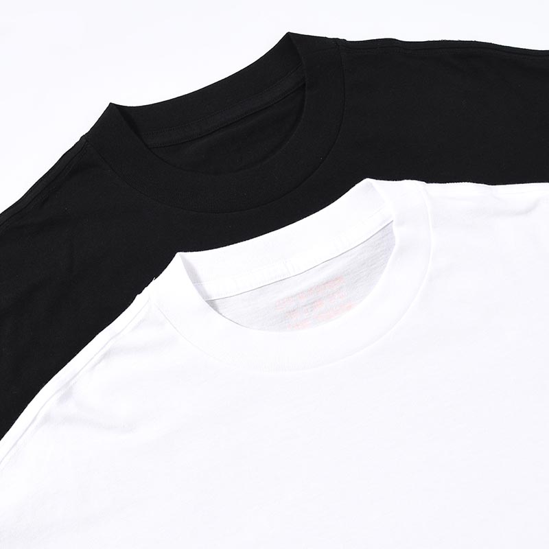 2PACK T-SHIRT -BLACK/WHITE-