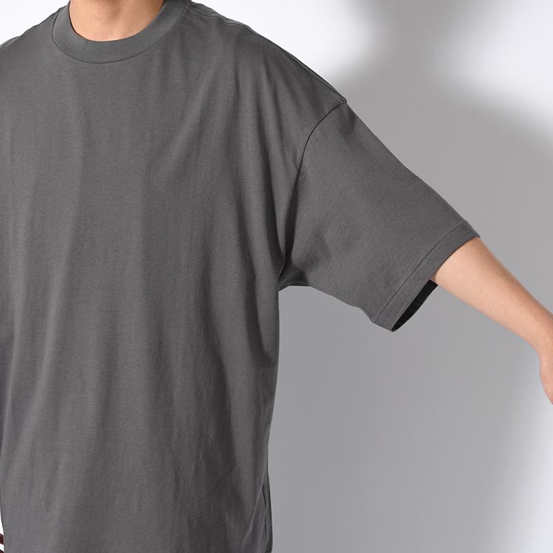 2PACK T-SHIRT -GRAY/CHARCOAL-