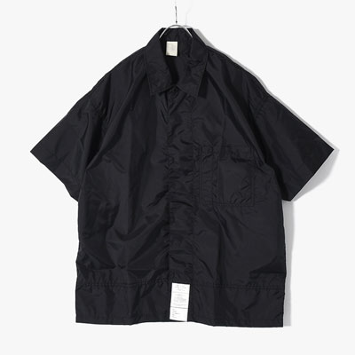 HALF SLEEVE SHIRT -BLACK-