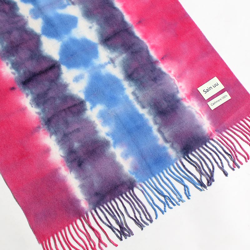 TYE DYE MUFFLER -2.COLOR-