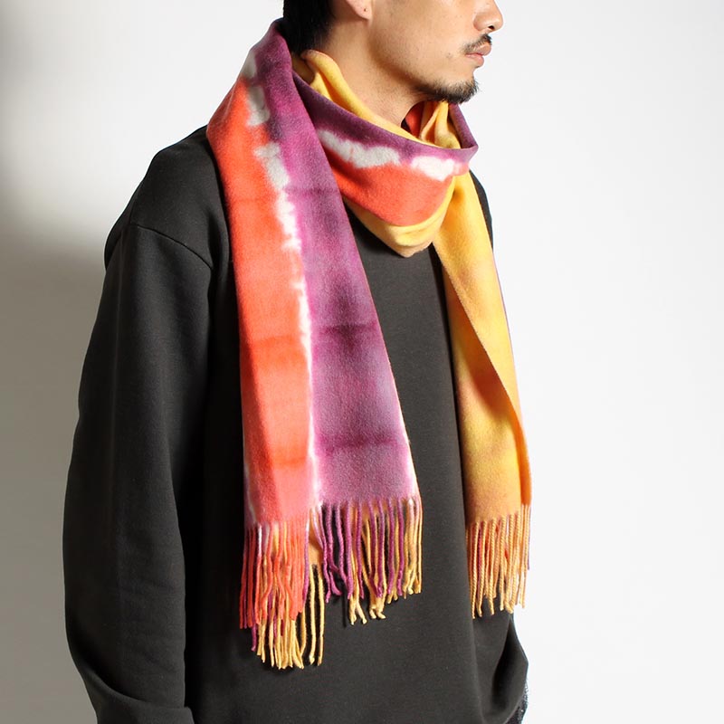 TYE DYE MUFFLER -2.COLOR-