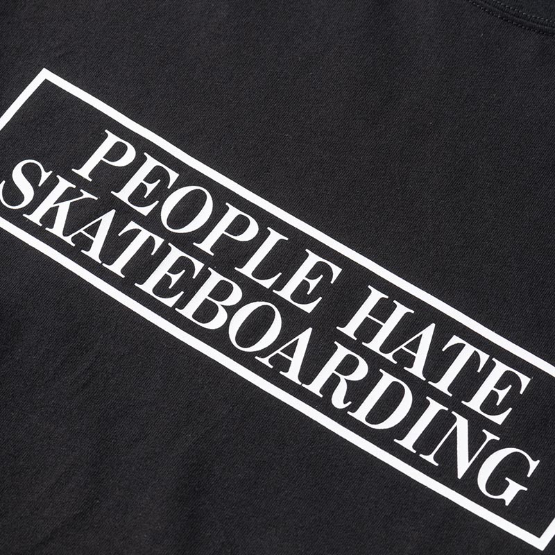 PEOPLE HATE SKATE T-SHIRT -2.COLOR-