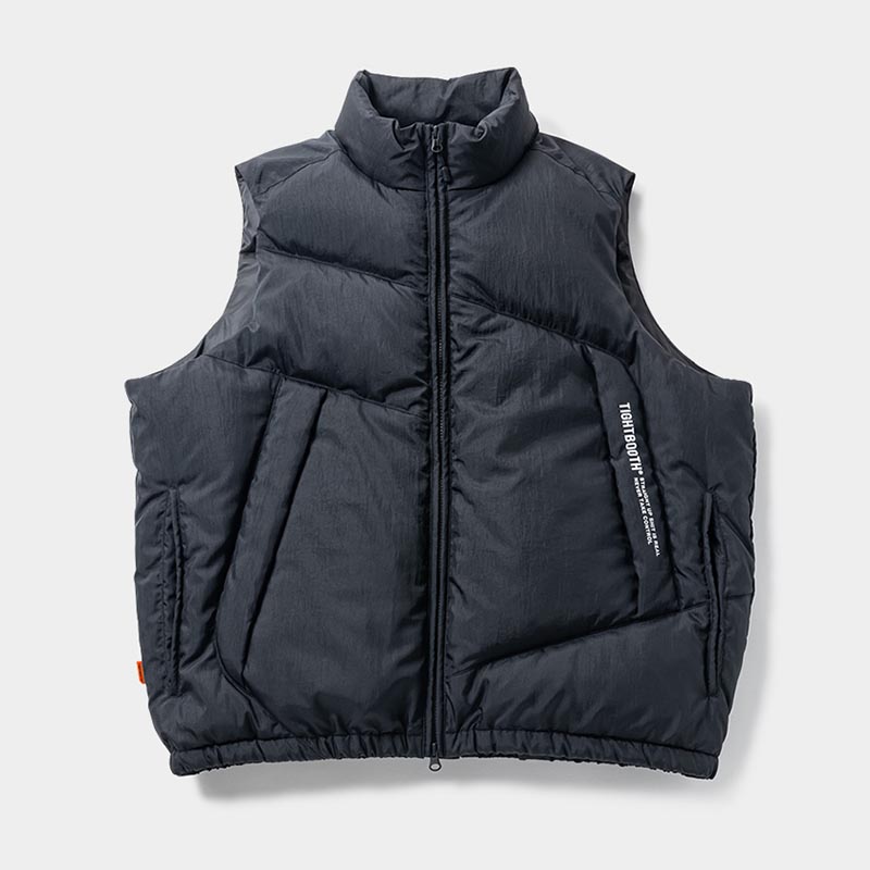 PA DOWN VEST -2.COLOR-(BLACK)