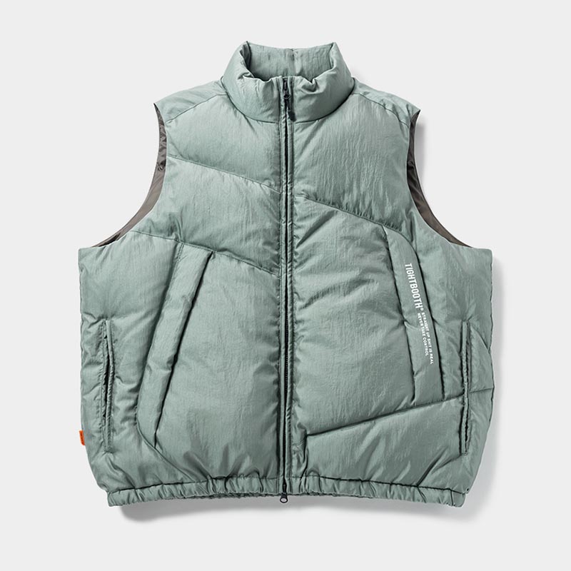 PA DOWN VEST -2.COLOR-(SAGE)