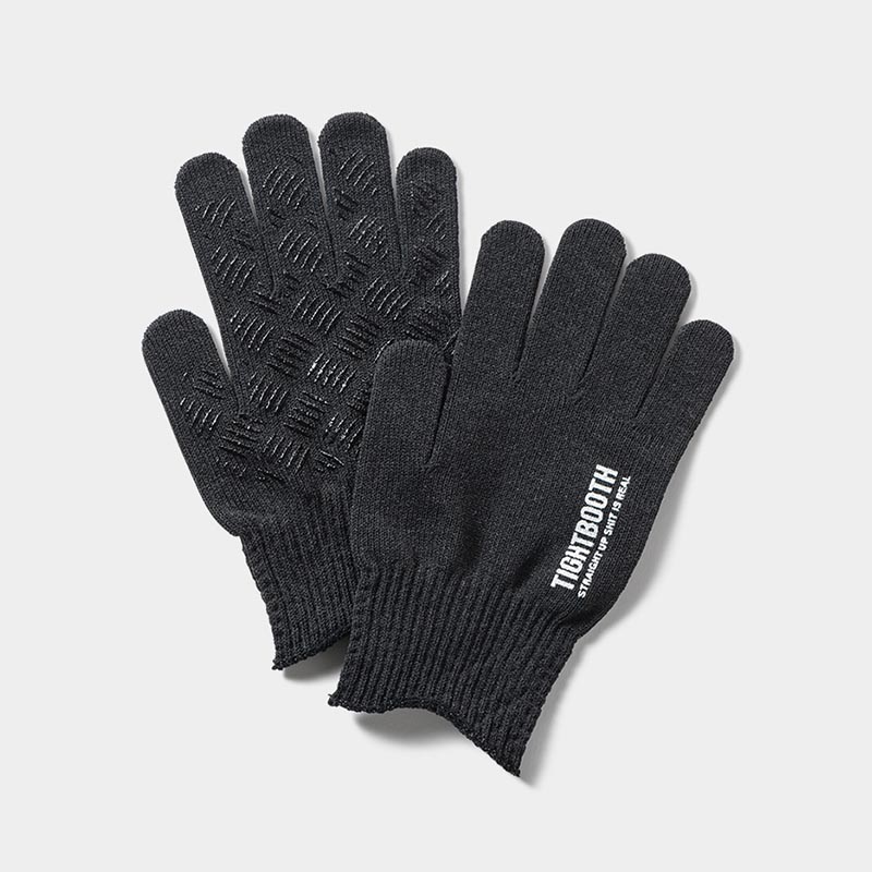 LOGO GLOVE -CHARCOAL-