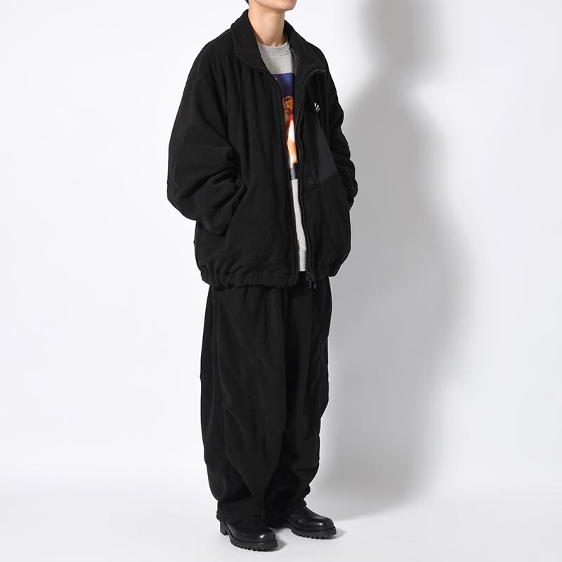 FLEECE JKT -BLACK-