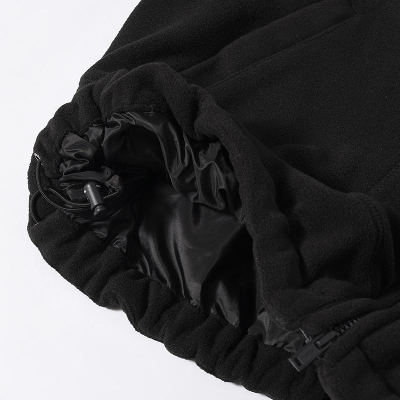 FLEECE JKT -BLACK-