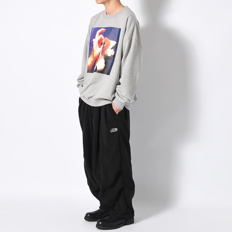 HAND SIGN CREW SWEAT -2.COLOR-