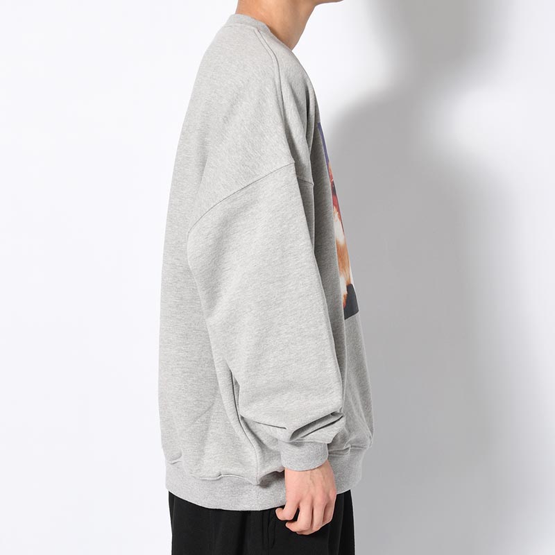 HAND SIGN CREW SWEAT -2.COLOR-