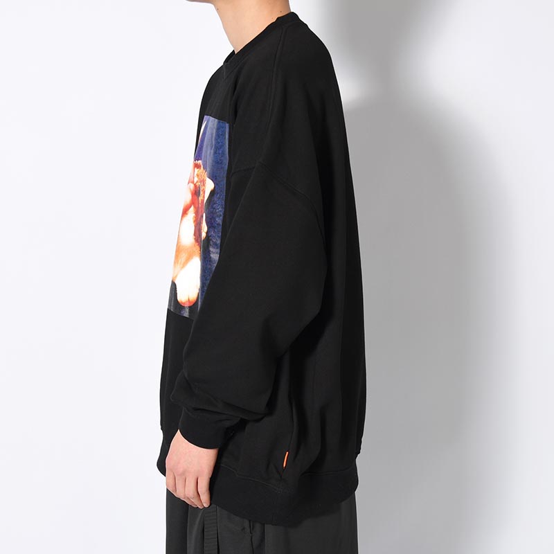 HAND SIGN CREW SWEAT -2.COLOR-