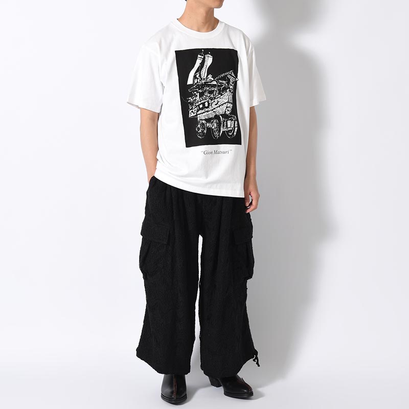 Gion Matsuri SOUVENIR TEE SHIRT -WHITE-