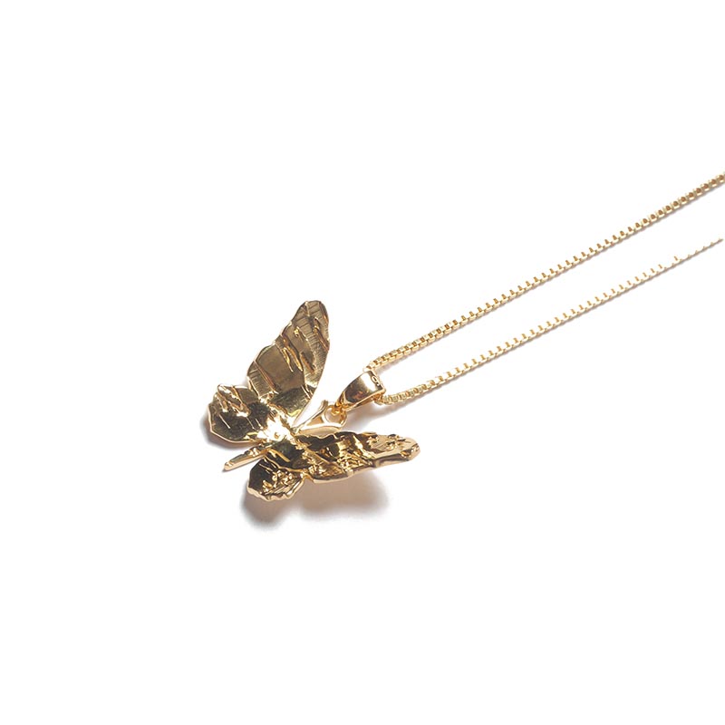 BUTTERFLY NECKLACE -GOLD-