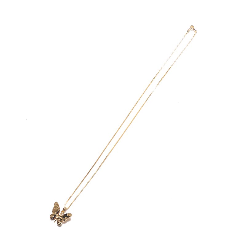 BUTTERFLY NECKLACE -GOLD-