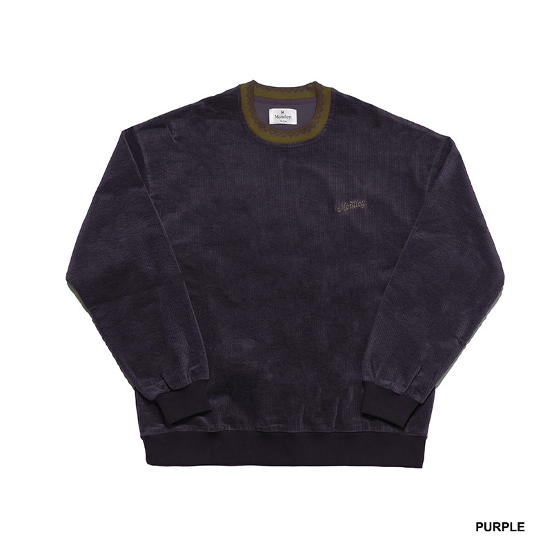 CORDUROY CREW -3.COLOR-