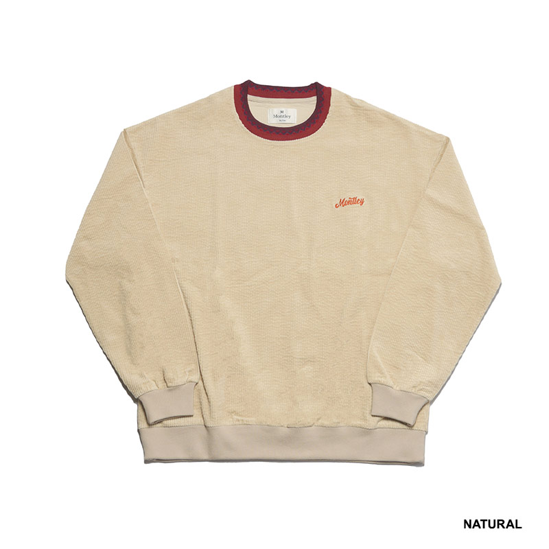 CORDUROY CREW -3.COLOR-