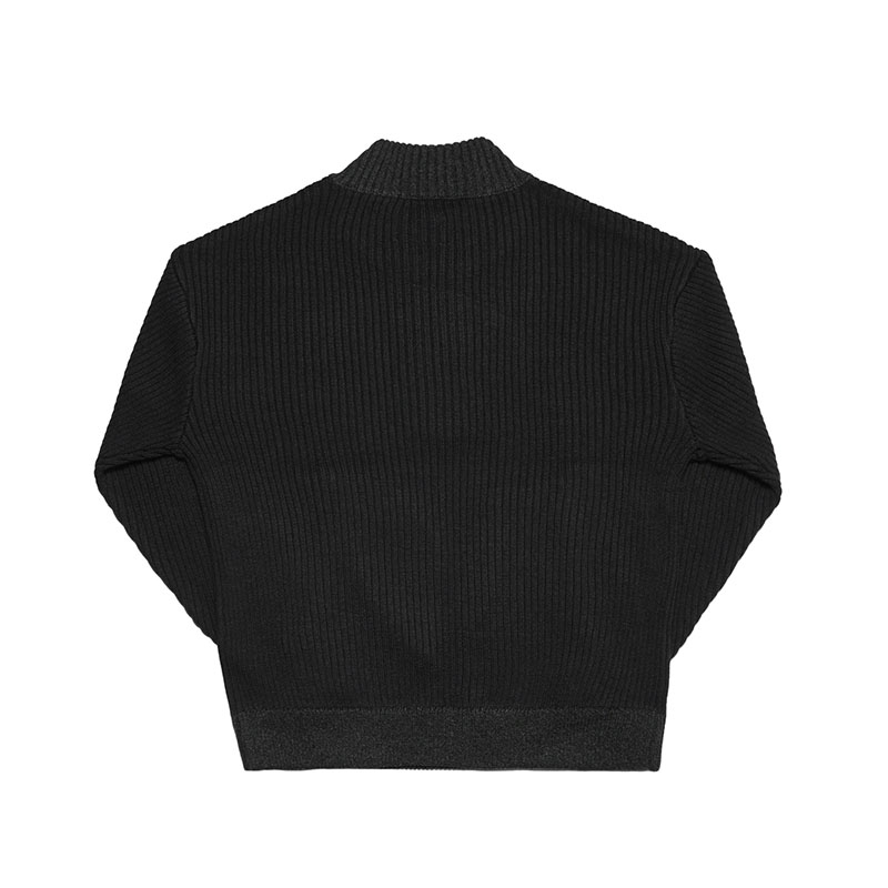 HALF ZIP KNIT -3.COLOR-