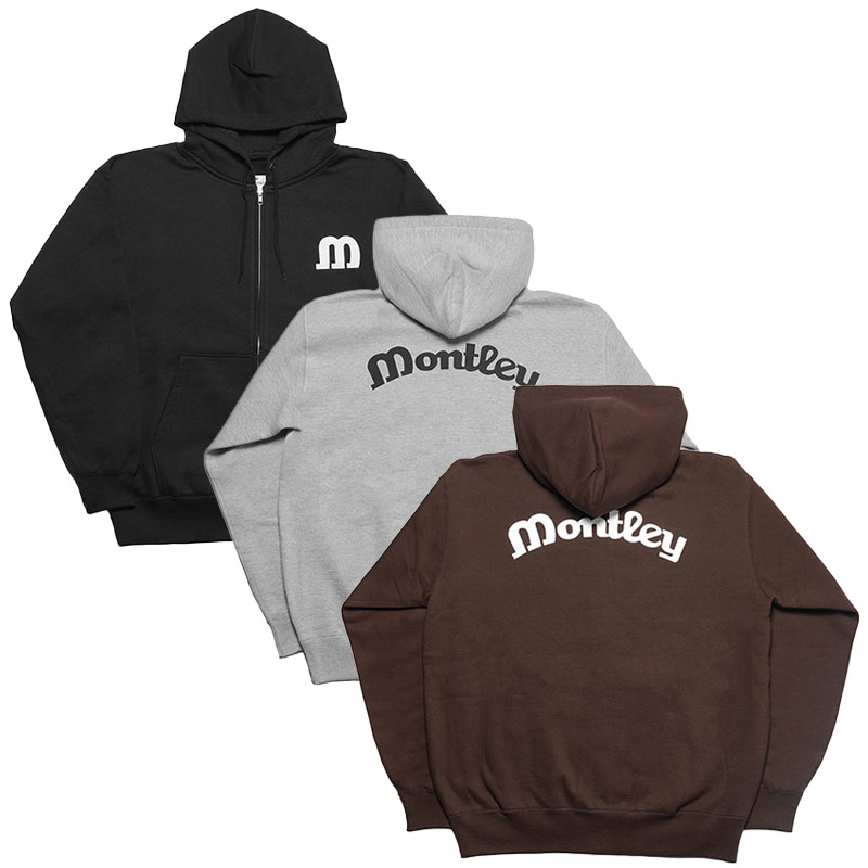 LOGO HEAVY ZIP HOOD -3.COLOR-