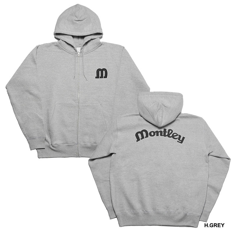 LOGO HEAVY ZIP HOOD -3.COLOR-