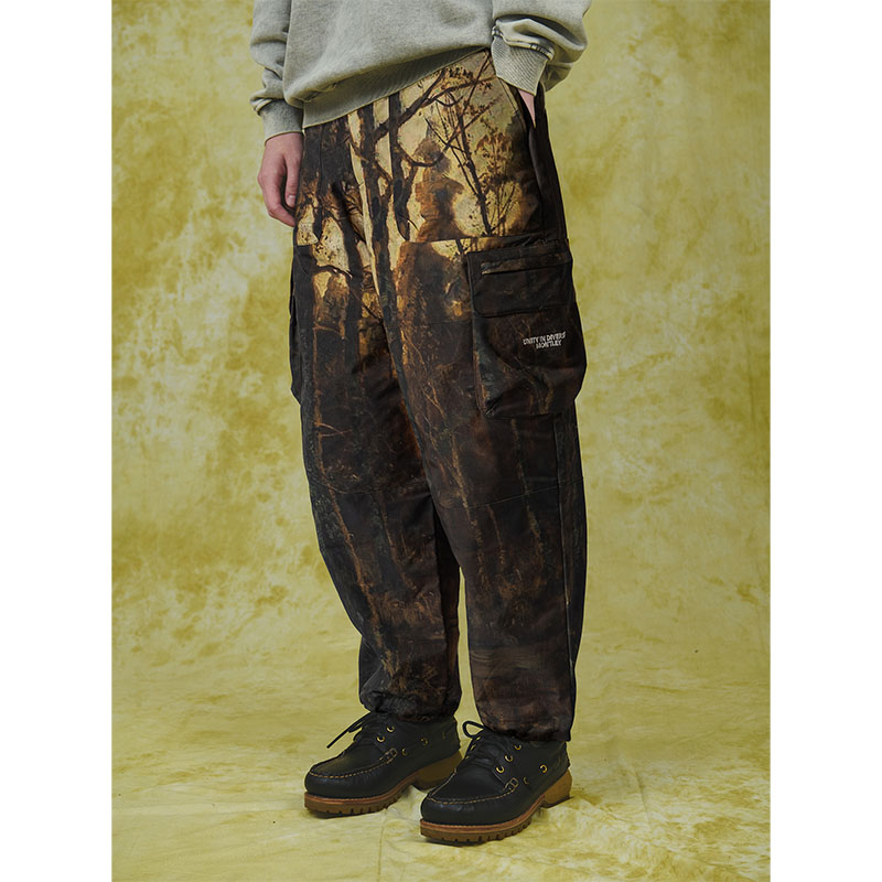 FOREST CARGO PANTS -MULTI-