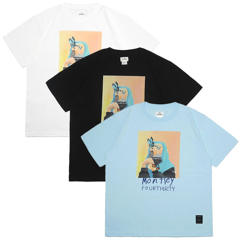 MSF "BUTTERFLY" S/S TEE -3.COLOR-