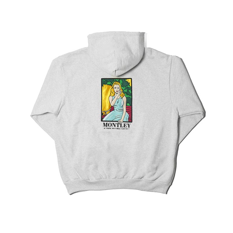 CRY HOOD SWEAT -2.COLOR-(A.GREY)